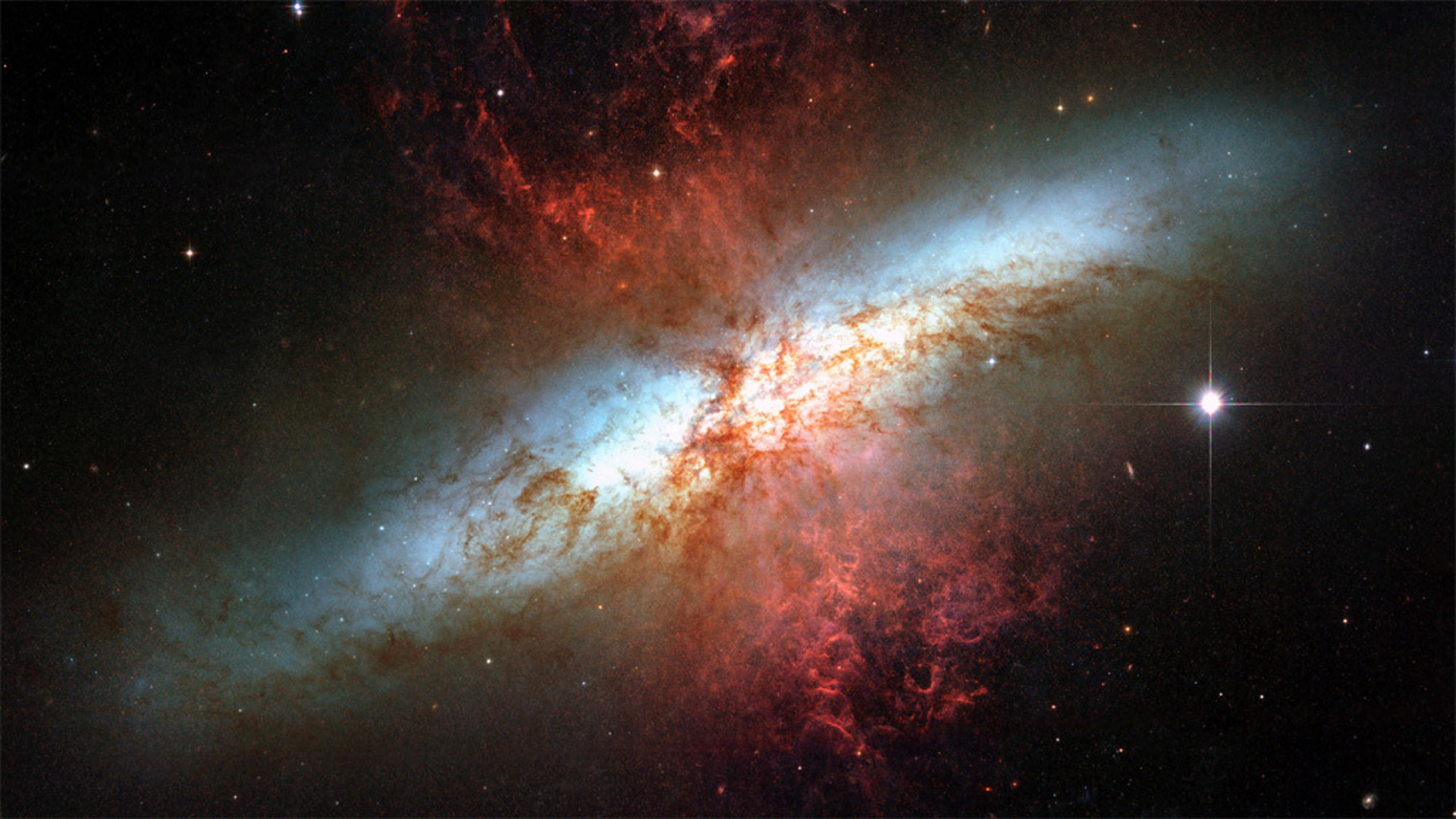 Galaxie – vom Hubble-Teleskop aufgenommen
