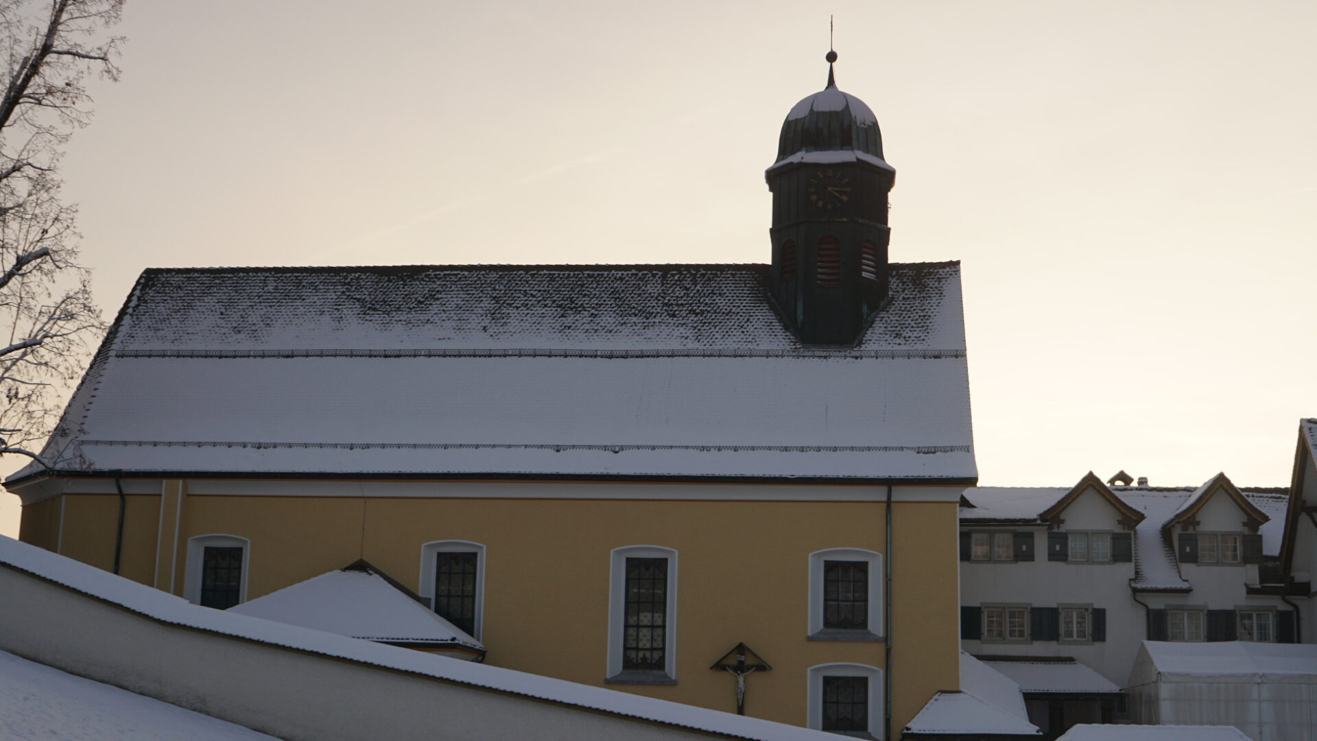 Das Kloster Wonnenstein im Dezember 2022.